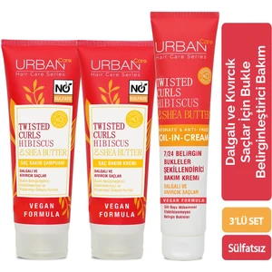 Urban Care Sülfatsız Hibiscus & Shea Butter Serisi 3'lü Set