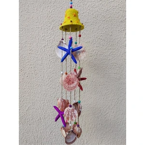 Boncuk - Polyester Rüzgar Çanı