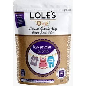 Lole's Doğal Granül Matik Lavanta Kokulu Sabun 1 Kg