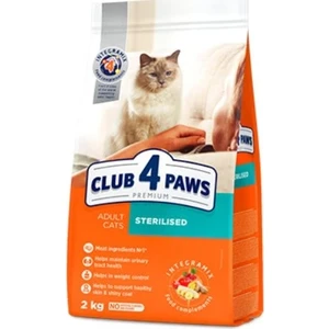 Club4paws Tavuklu Kısırlaştırılmış Kedi Maması 2 kg