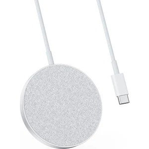 PowerWave Select+ Magsafe Kablosuz Manyetik Şarj Cihazı - A2566 - Gümüş (Anker Türkiye Garantili)