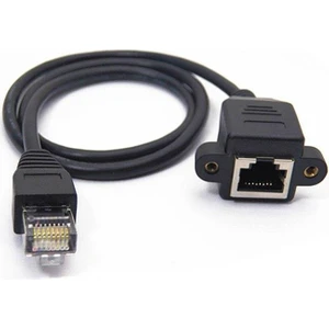 RJ45 3m Panel Tipi Ethernet Uzatma Kablosu