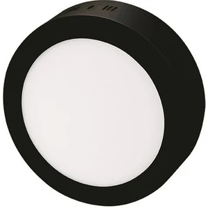 CT-5233 Siyah 18W Sıva Üstü LED Armatür Yuvarlak Beyaz