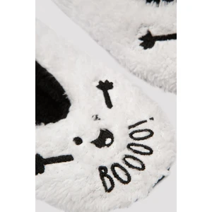 Optik Beyaz Unisex Boo Patik