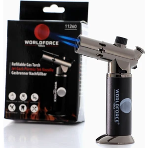 11260 Turbo Torch Piezo 1300° Doldurulabilir Jet Pürmüz 2 Alevli
