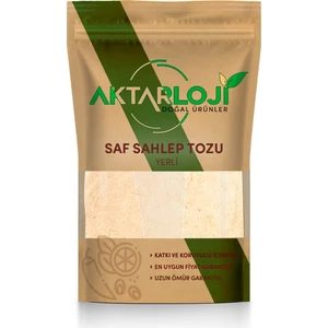 25 gr Saf Toz Salep / Sahlep Bucak'tan