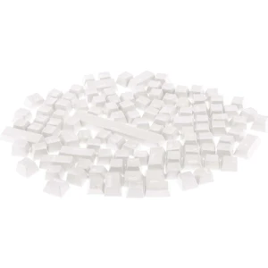 108-KEY Abs Yarı Saydam Keycaps Anahtar Kapağı Mekanik Klavye Beyaz (Yurt Dışından)