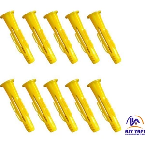 Asy Yapı 8 mm Roket Dübel 50 Adet