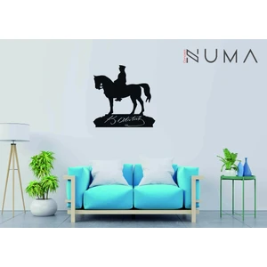 Numa Concept Atatürk Imzalı - Atatürk Silüet Lazer Kesim Ahşap Tablo-Mustafa Kemal Atatürk