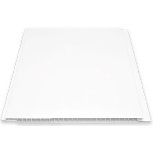 Büker Plastik Düz Beyaz Plastik Pvc Duvar - Tavan Lambiri / 50 Adet 20 cm x 2 Metre - 20 Metrekare
