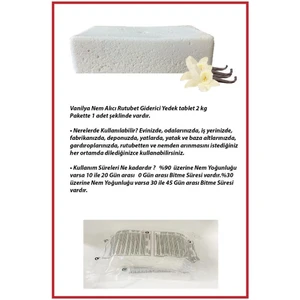 2 Kg. Nem Alıcı Yedek Tablet Vanilya