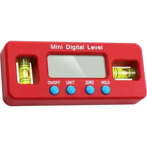 Strade Store Mini Dijital Ruh Seviyesi Elektronik Dijital Seviye Iletki Ekranı Verilerin Kolay Görüntülenmesi Için 360 Derece Ölçümü