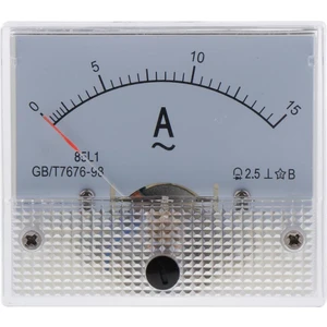 Strade Store Doğru 85L1 Ac Analog Panel Ampermetre Ölçer Ampere Akım Ölçer 0-15A