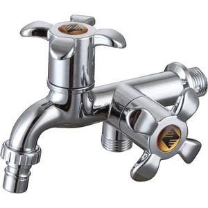 Strade Store Duvara Monte Abs Plastik Mutfak Çamaşır Makinesi Dokunun Musluk Çift Sap 2(Yurt Dışından)