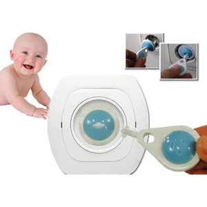 Tuğra E-Ticaret Anahtarlı Çocuk Bebek Koruma Priz Kilidi (6 Adet)