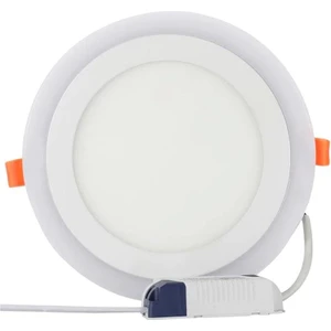 Dekoratif Sıvaaltı 24 Watt (18+6) Çift Renkli LED Panel - Pembe Beyaz