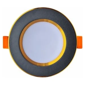 Kae 7W Üç Renk Smd LED Downlıght Spot- Siyah Gold