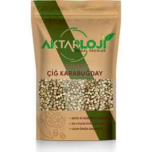 7 kg Glutensiz Çiğ Karabuğday ( Greçka )