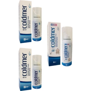 Coldmer İzotonik Yetişkin Çocuk 2 Adet/ İzotonik Bebek 1 Adet Burun Spreyi 100 ml – Üçlü Set