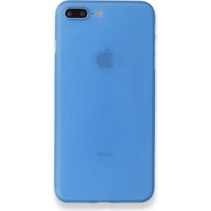 Apple iPhone 8 Plus Kılıf  A+ Ultra Ince Sert Kapak Lacivert
