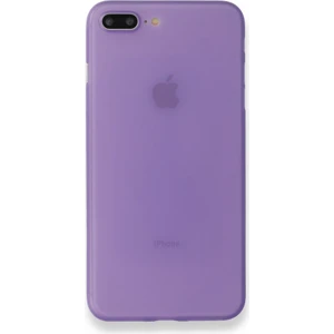 Apple iPhone 8 Plus Kılıf  A+ Ultra Ince Sert Kapak Mor