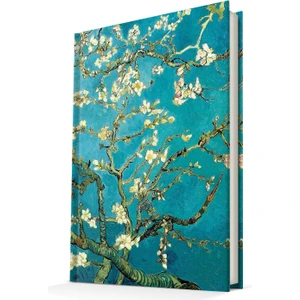 Art Of Word / Van Gogh - Almond Blossom 96 Yaprak Çizgili Defter