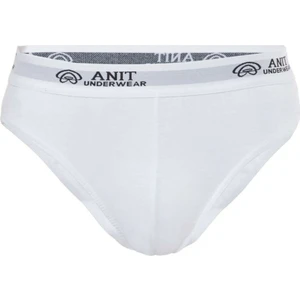 Anıt 1116 Beyaz 3 Adet Ribana Pamuklu Erkek Slip Külot