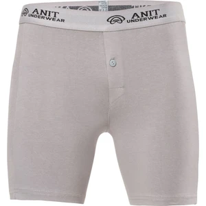 Anıt 1114 Gri 3 Adet Likralı Uzun Pamuklu Erkek Boxer