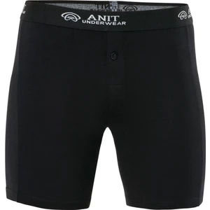 Anıt 1114 Siyah 3 Adet Likralı Uzun Pamuklu Erkek Boxer