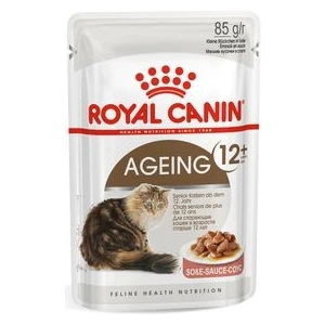 Royal Canin Ageing Yaşlı ve Ileri Yaştaki Kedi Yaş Mama 85 gr x 6 Adet Gravy Soslu