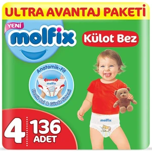 Külot Bez Ultra Avantaj 9-14 136 Adet