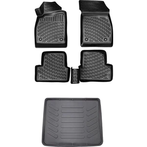 Chevrolet Cruze 3D Havuzlu Paspas 2008-2016 +Bagajhavuzu