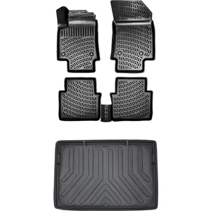 Opel Crossland x 3D Havuzlu Paspas 2017 Sonrası+Bagajhavuzu