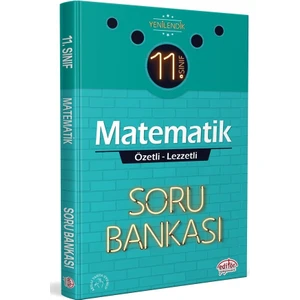 Editör Yayınları 11. Sınıf Matematik Özetli Lezzetli Soru Bankası