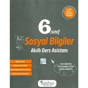 Asistan Yayınları 6. Sınıf Sosyal Bilgiler Akıllı Ders Asistanı