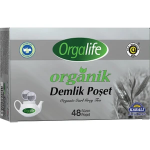 Organik Demlik Poşet Earl Grey 48'li
