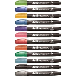 Supreme Permanent Marker 12 Renk Set
