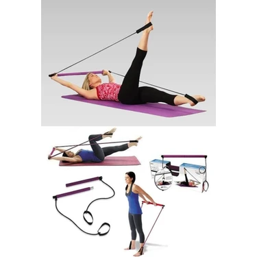 Star Global Taşınabilir Egzersiz Çubuğu Pilates Barı Spor Aleti 92