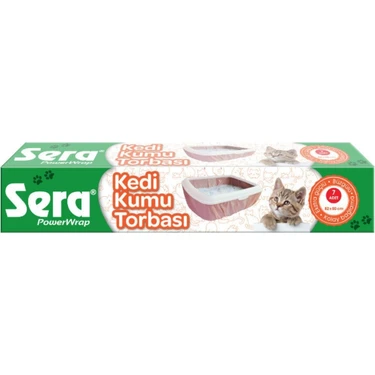 Sera Kedi Kumu Torbası 5x7'li 5 Adet 82 x 50