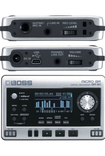 Boss Micro Br-80 Dijital Kayıt Cihazı