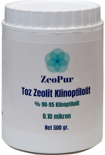 Zeo Toz Zeolit Klinoptilolit Toz 500 gr 010 Mikron.