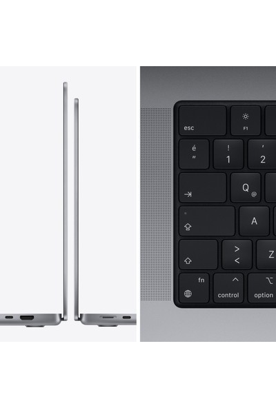 Apple MacBook M1 Max Çip 32GB 1TB SSD macOS 16" QHD Taşınabilir Bilgisayar Uzay Grisi MK1A3TU/A