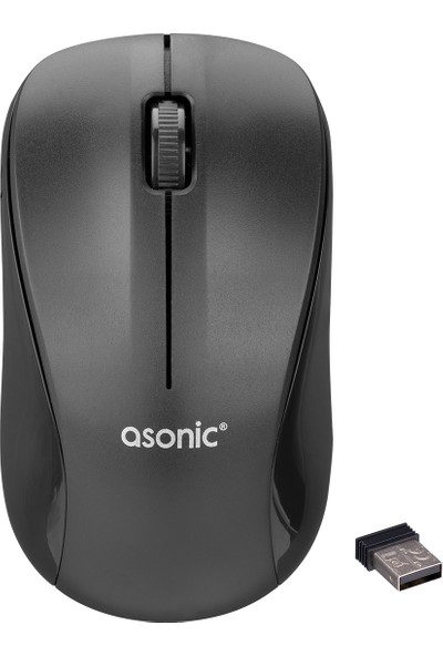 Asonic AS-WM5 1200 DPI Kablosuz Mouse