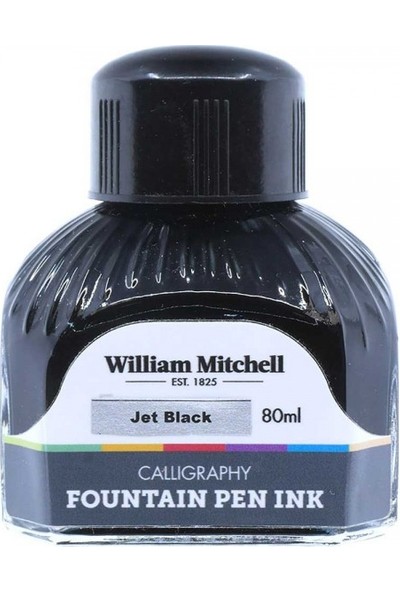 William Mitchell Akrilik Mürekkep Jet Black 06 30 ml