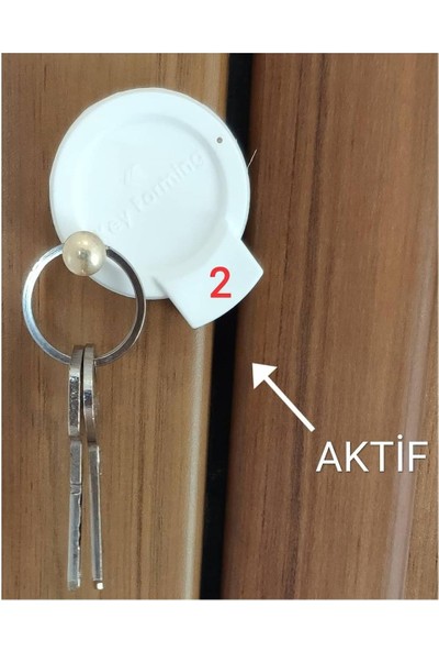 Key Akıllı Anahtar Askısı Çelik Kapı Anahtar Askılığı Patentli Ürün