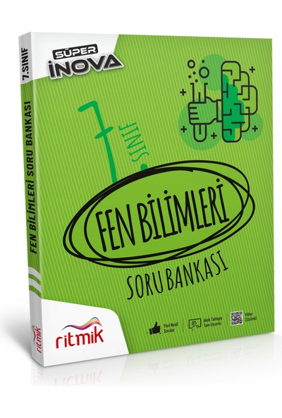 Ritmik Eğitim Yayınları 7. Sınıf Fen Bilimleri - Süper Inova Soru Bankası