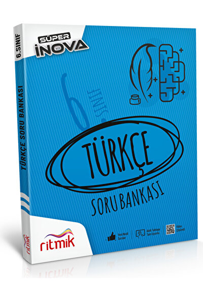 Ritmik Eğitim Yayınları 6. Sınıf Türkçe - Süper Inova Soru Bankası