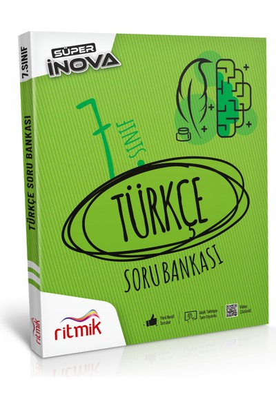 Ritmik Eğitim Yayınları 7. Sınıf Türkçe - Süper Inova Soru Bankası