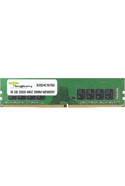 Bigboy 16GB 2666MHZ DDR4 C19 PC Bellek Ram B26D4C19/16G
