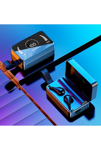 Mifa Kablosuz Bluetooth 5.0 Kulaklık Ipi ile Powerbank Akıllı Ayna Ekranı (Yurt Dışından)